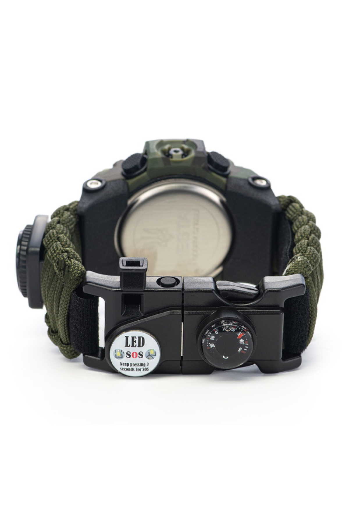 Чоловічий годинник  Besta Life Pro Khaki з компасом