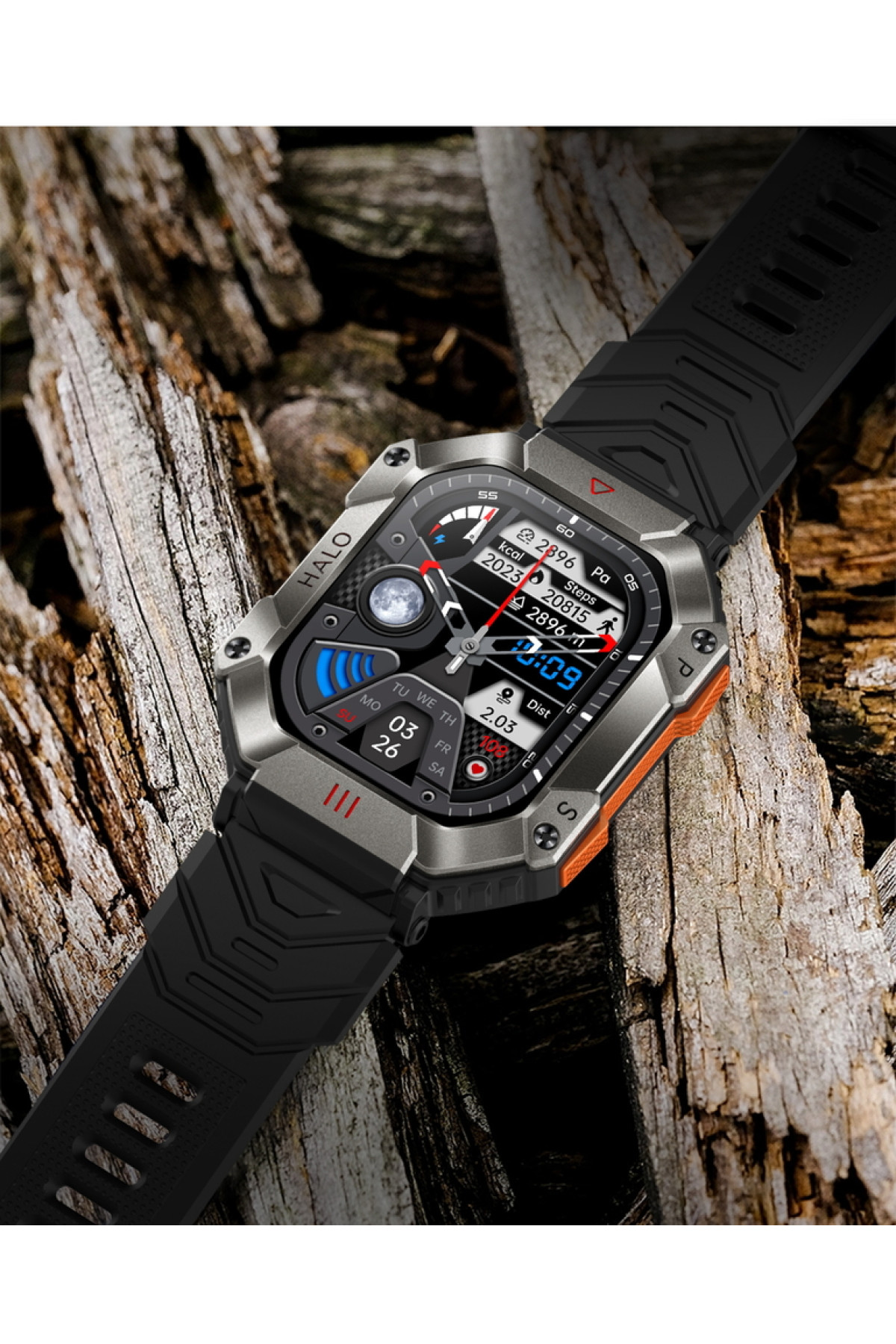 Смарт годинник  Smart Racer K+ Black з компасом