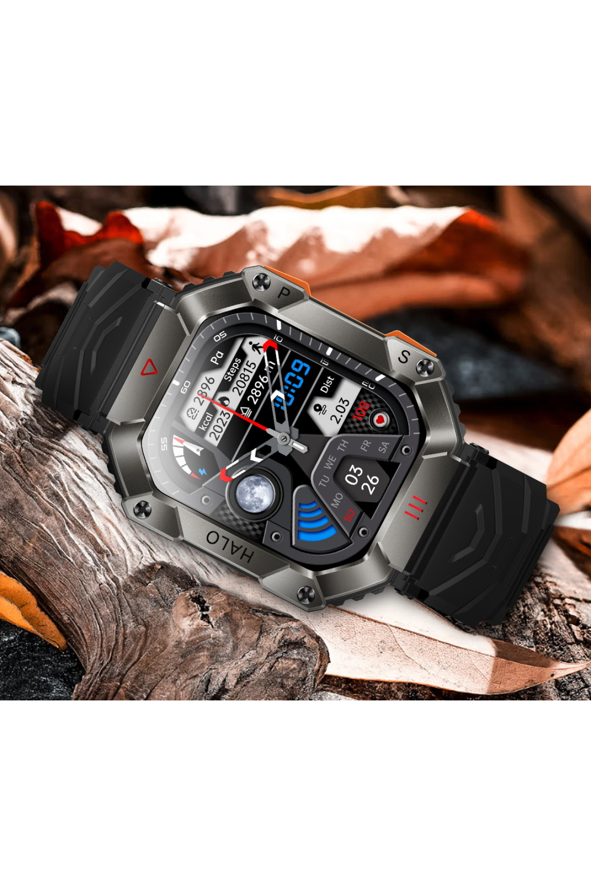 Смарт годинник  Smart Racer K+ Black з компасом