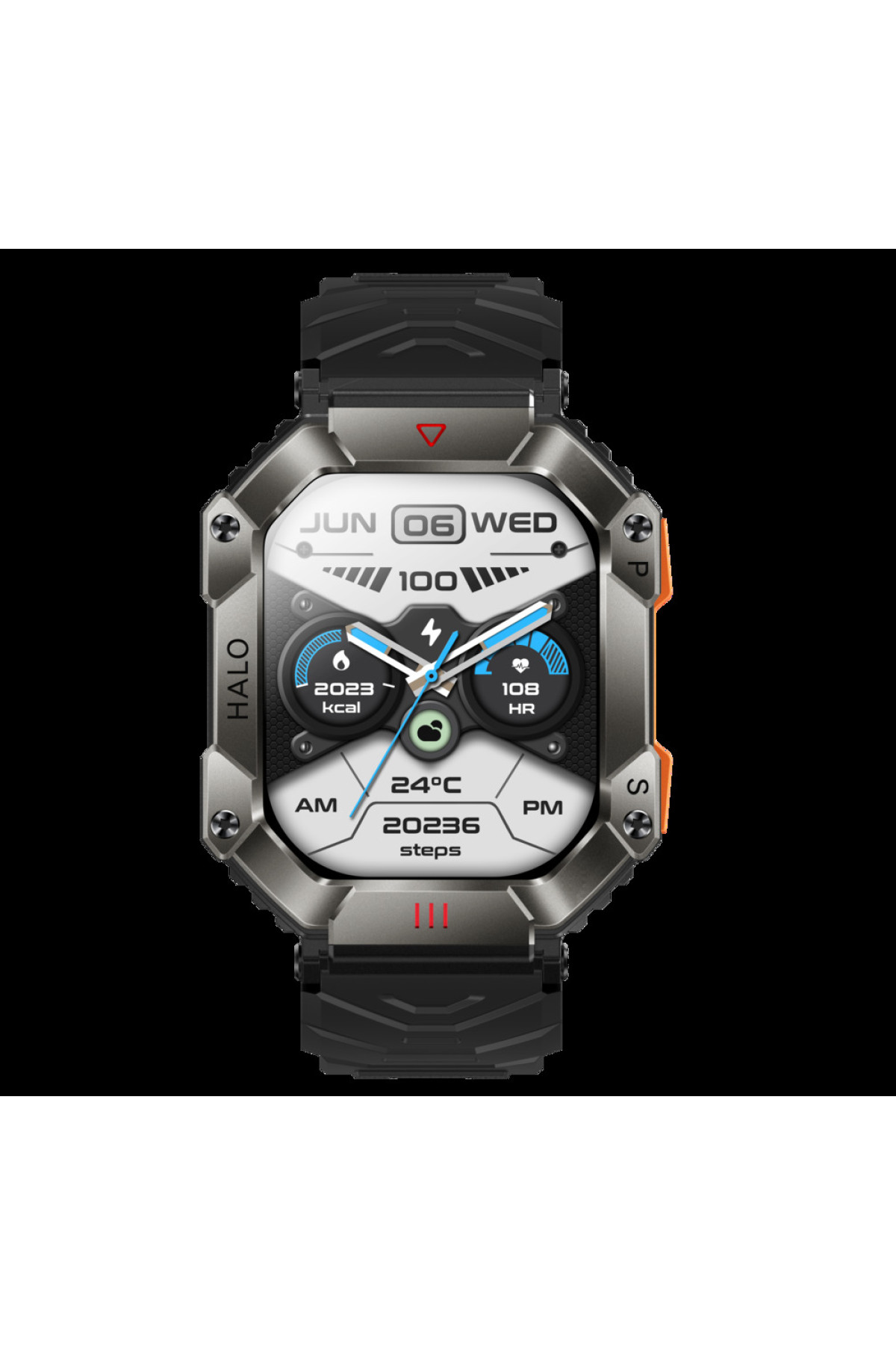 Смарт годинник  Smart Racer K+ Black з компасом