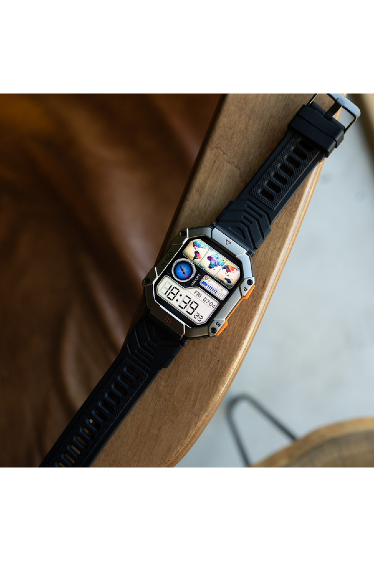 Смарт годинник  Smart Racer K+ Black з компасом