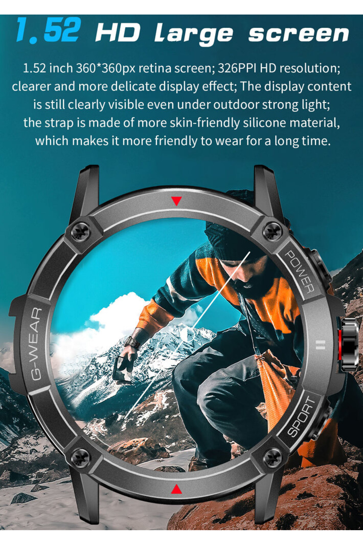 Смарт годинник  Smart River Max Blue