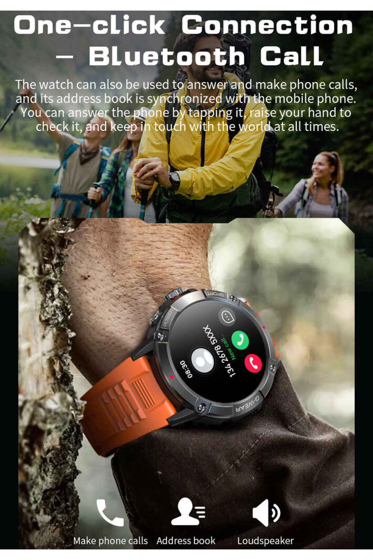 Смарт годинник  Smart River Max Blue