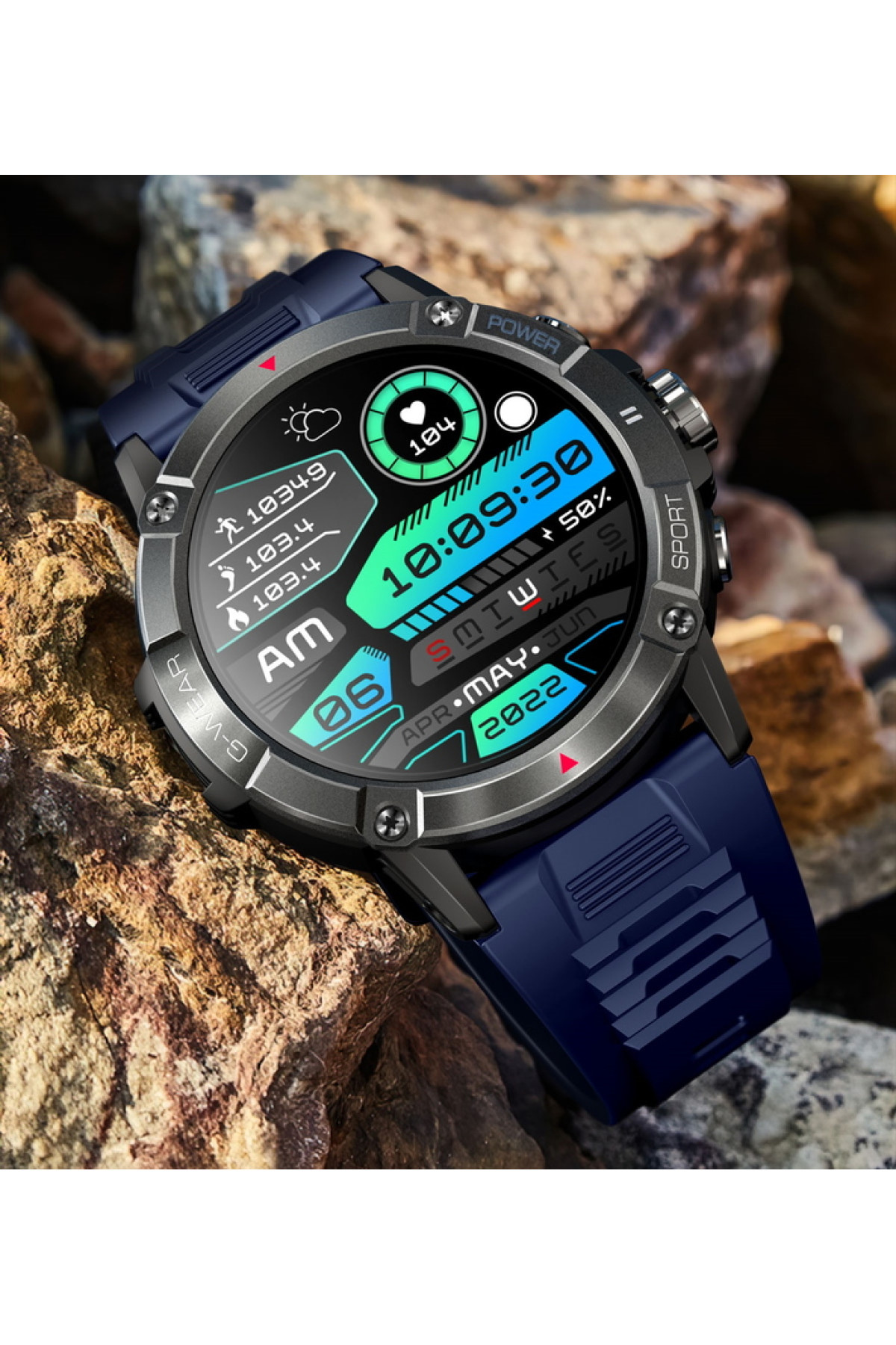 Смарт годинник  Smart River Max Blue