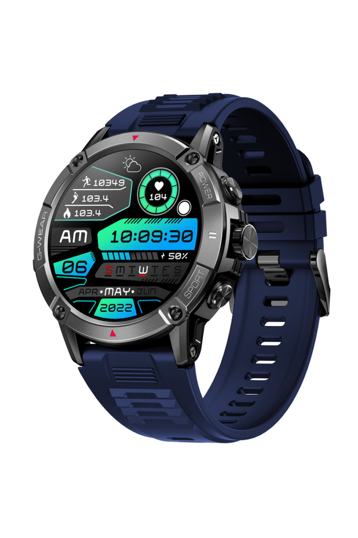 Смарт годинник  Smart River Max Blue