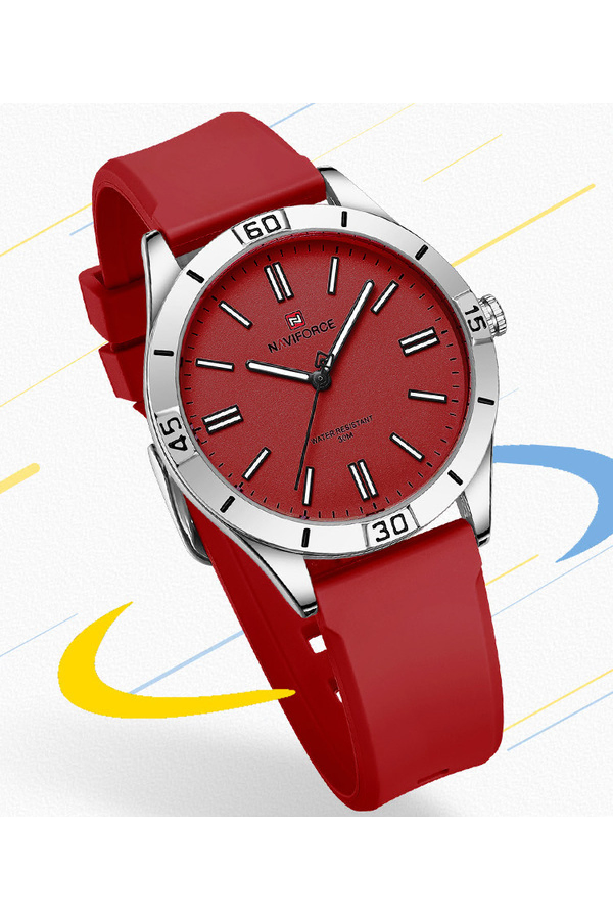 Жіночий годинник  Naviforce Bagira Bordo