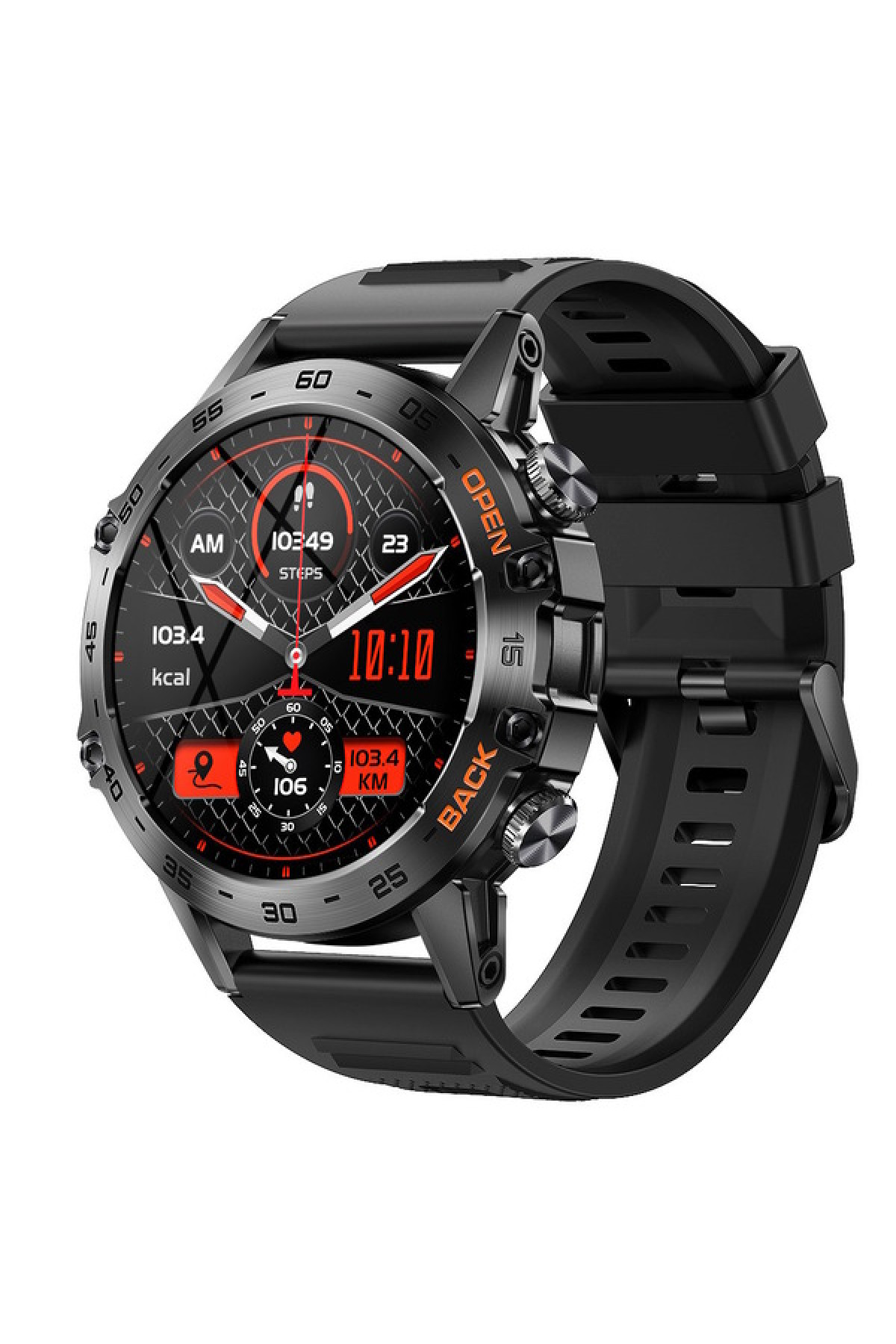 Смарт годинник  Smart Delta K52 Black Rubber, 2 ремінці