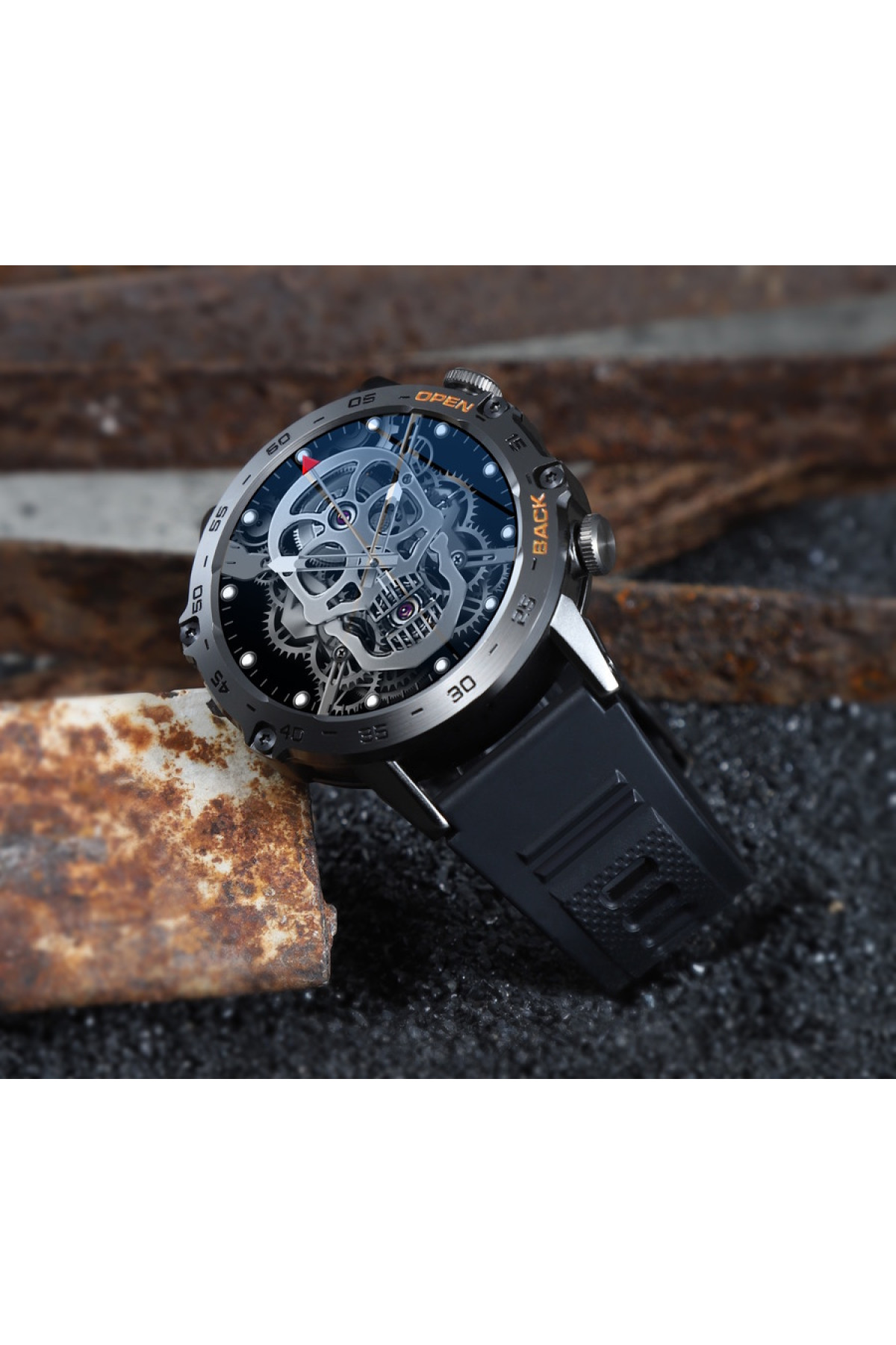 Смарт годинник  Smart Delta K52 Black Rubber, 2 ремінці