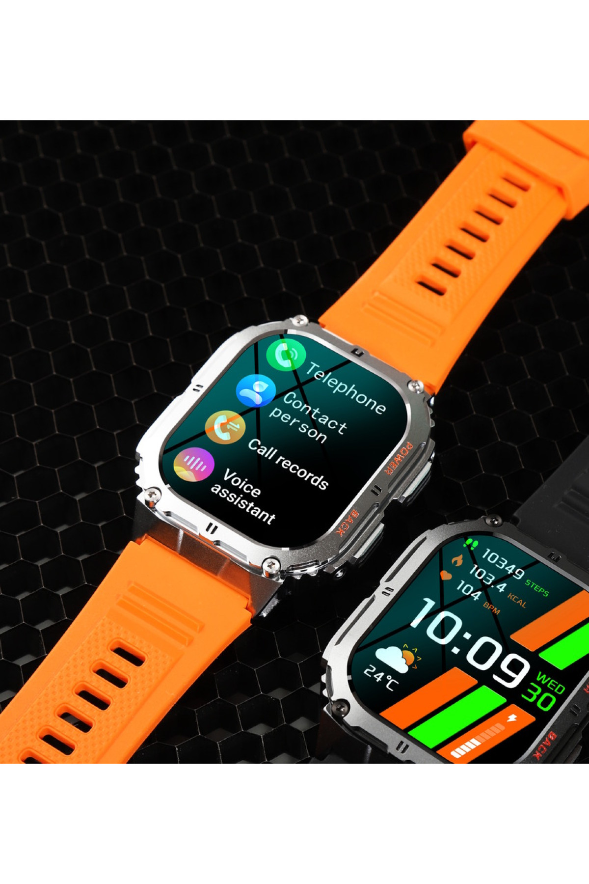 Смарт годинник  Smart Respect X Orange з компасом