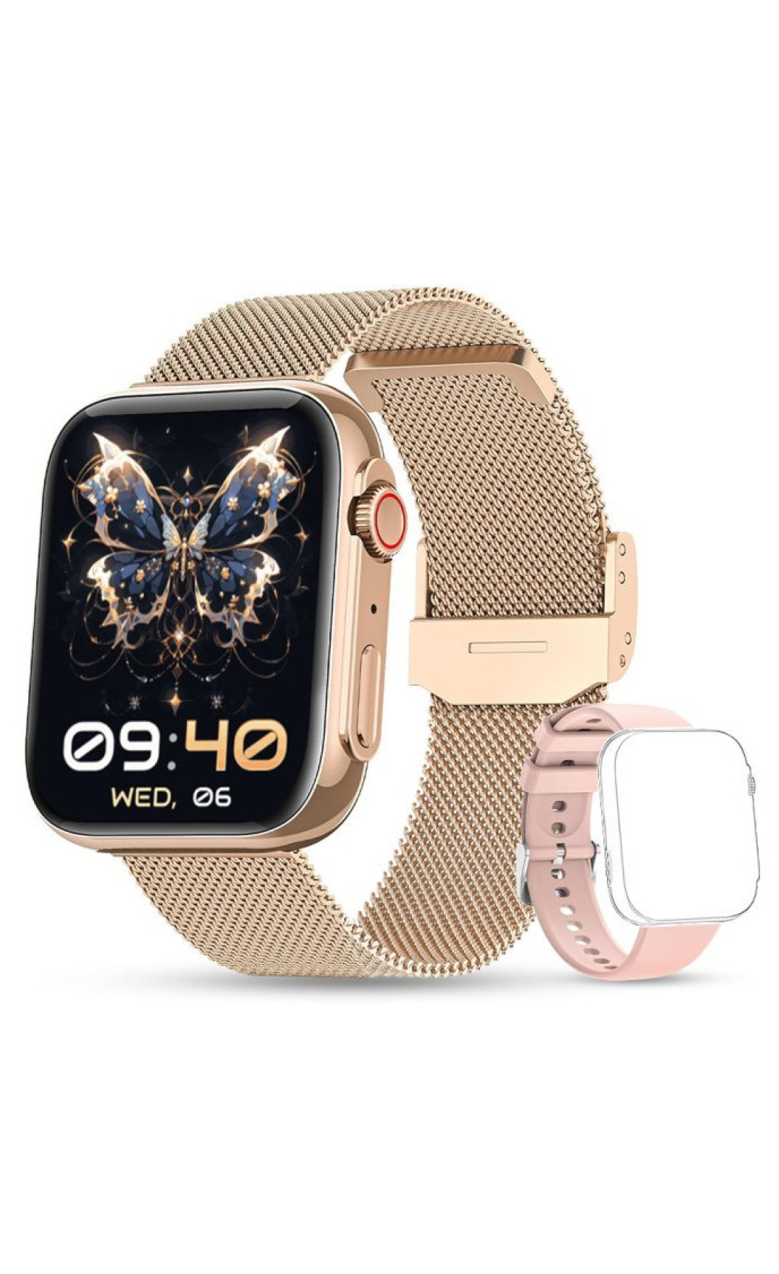 Смарт годинник  Smart Sensation Gold, 2 ремінці