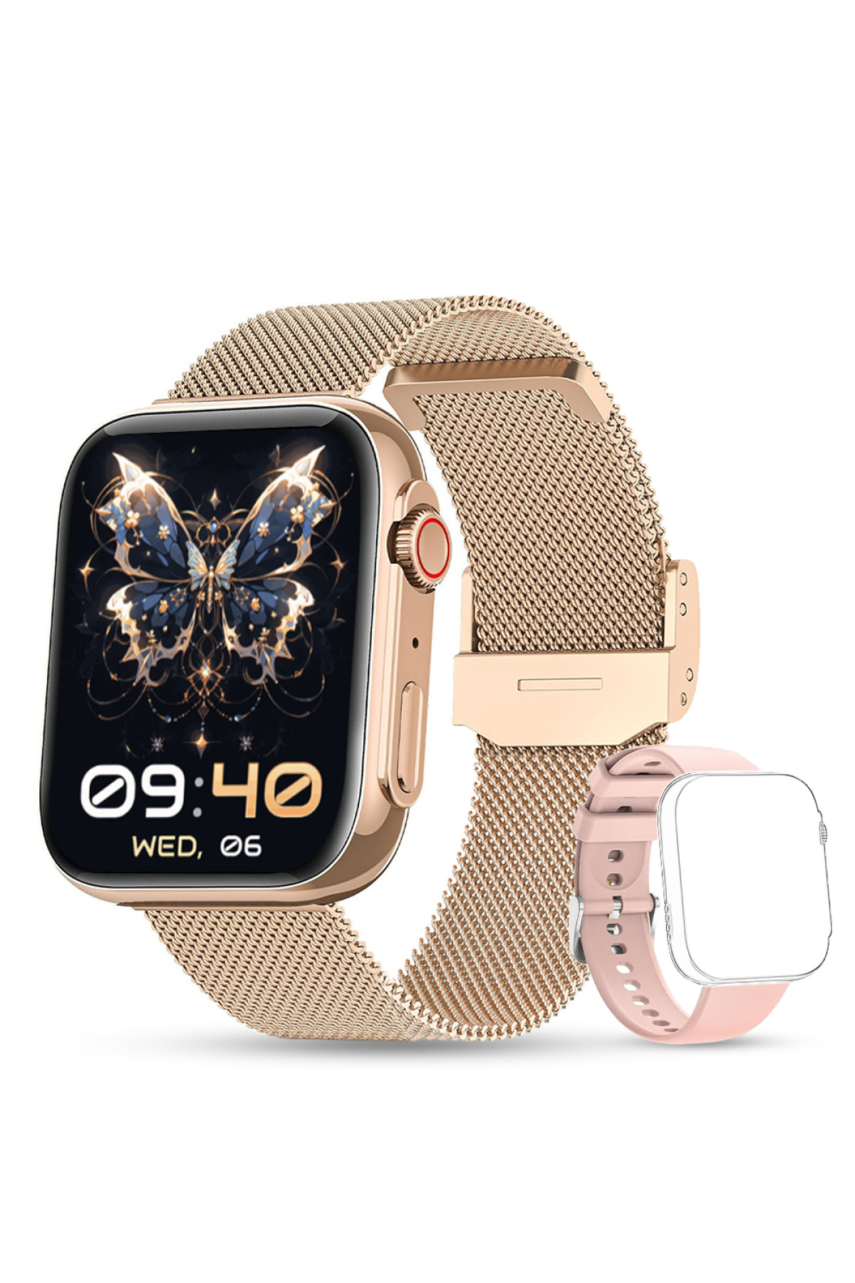 Смарт годинник  Smart Sensation Gold, 2 ремінці