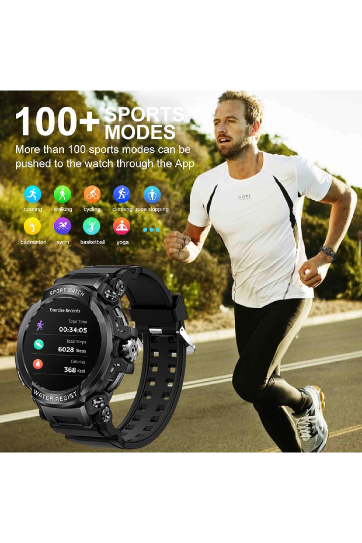 Смарт годинник  Smart Kador Black