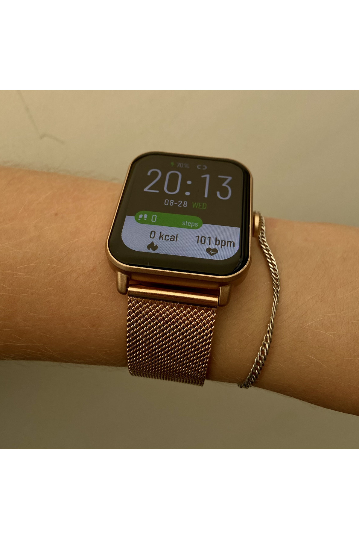 Смарт годинник  Smart Eva Gold, 2 ремінці