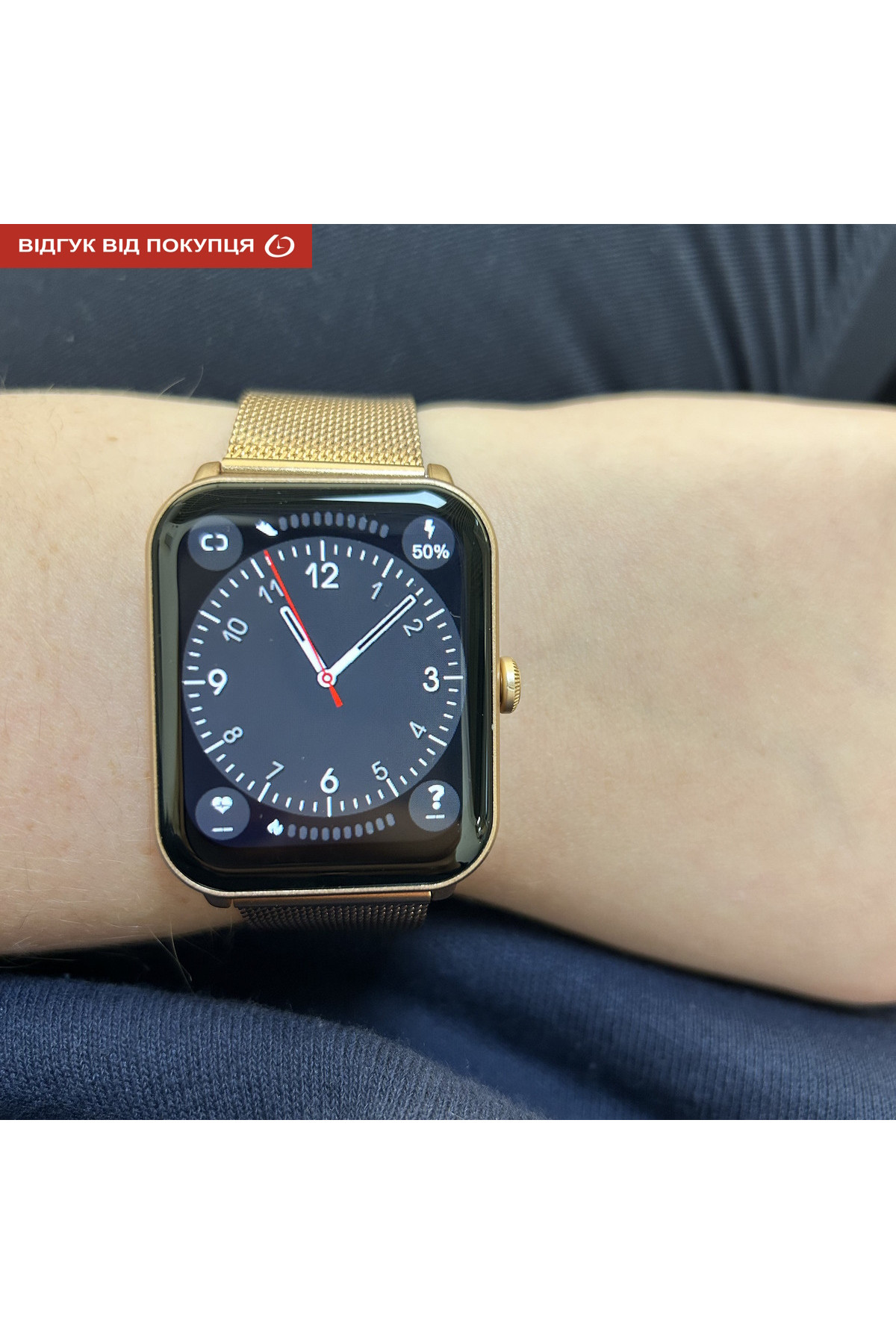 Смарт годинник  Smart Eva Gold, 2 ремінці