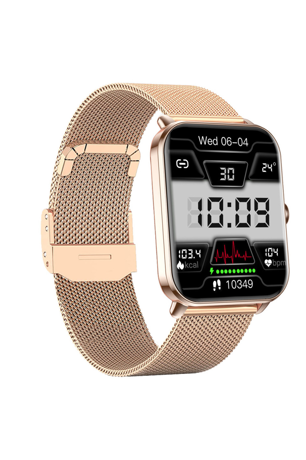 Смарт годинник  Smart Eva Gold, 2 ремінці