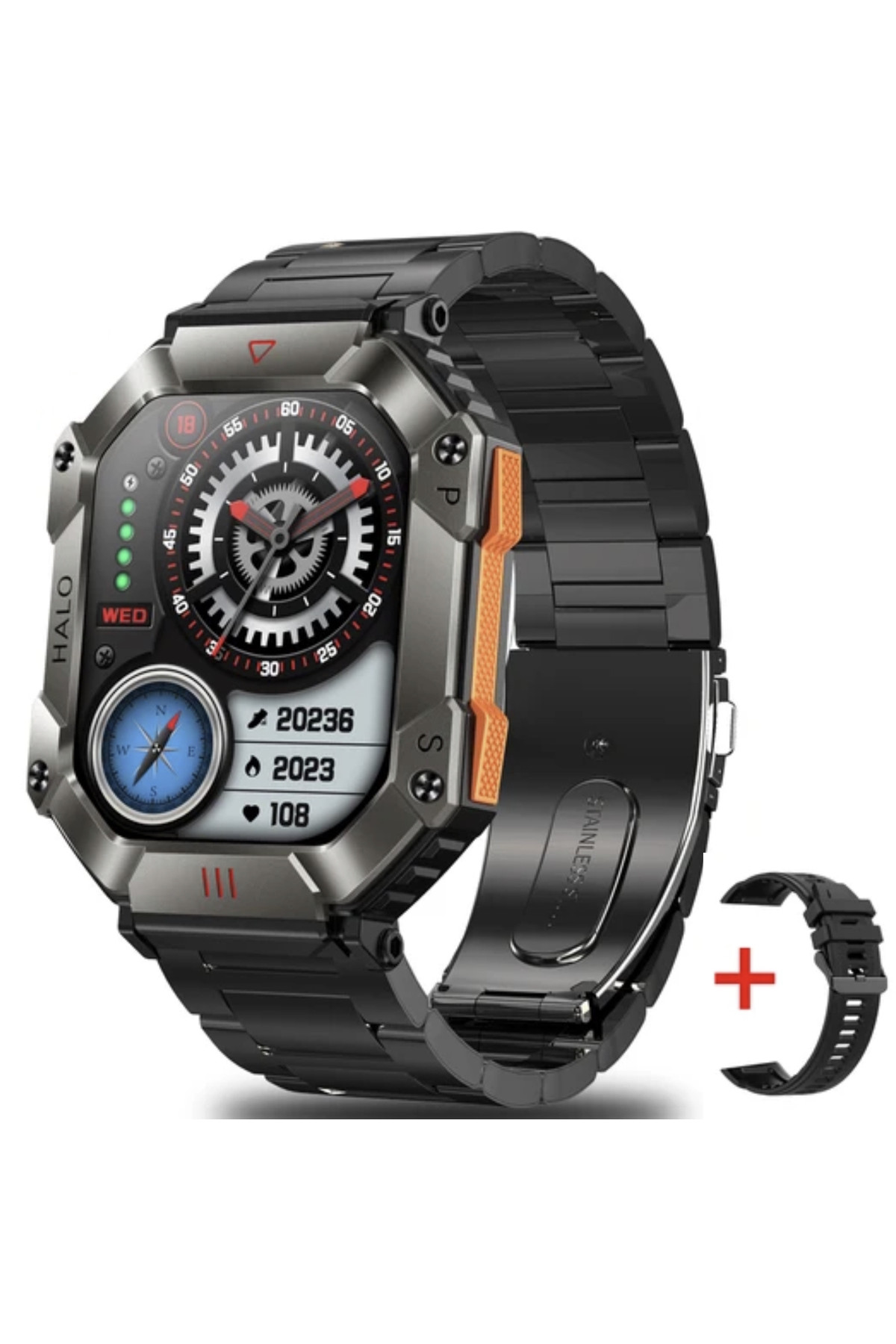 Смарт годинник  Smart Racer K+ Steel з компасом