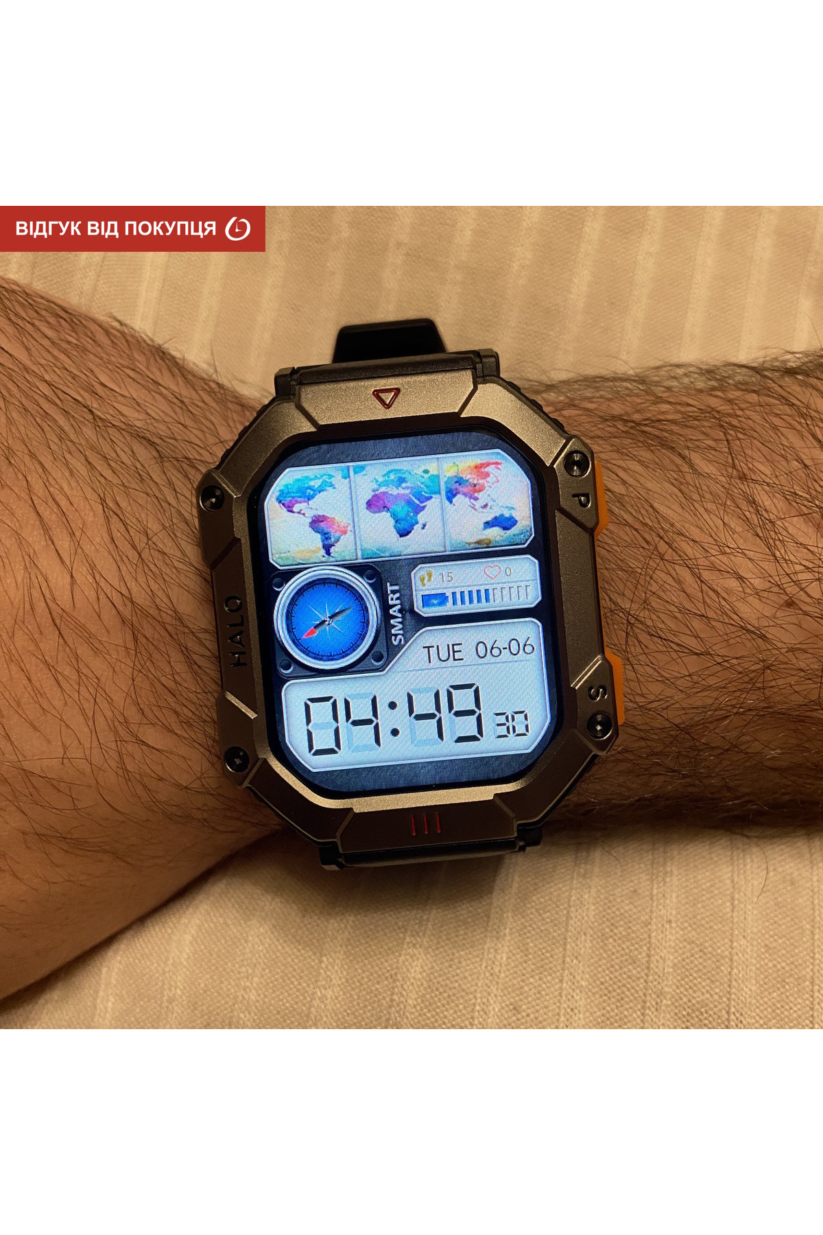 Смарт годинник  Smart Racer K+ Steel з компасом