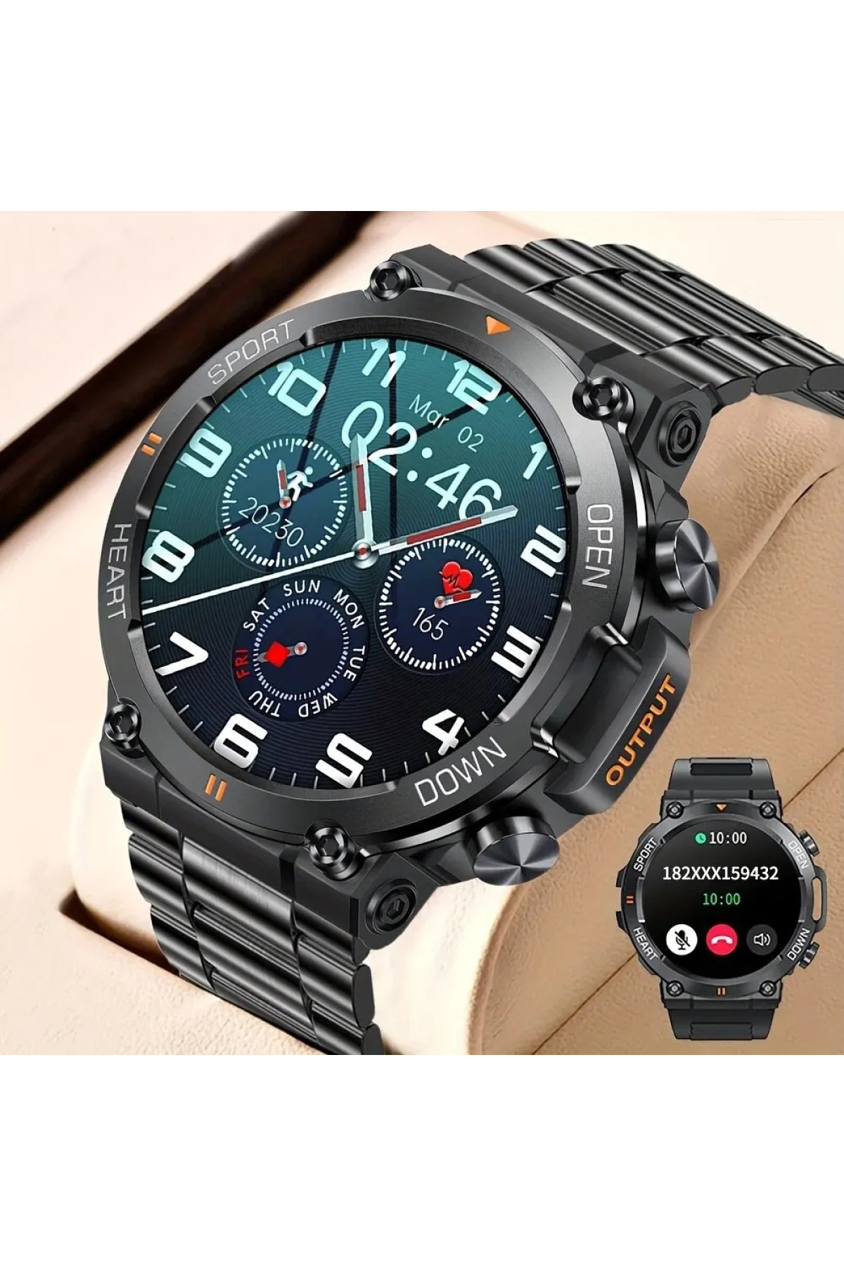 Смарт годинник  Smart Storm Steel, 2 ремінці