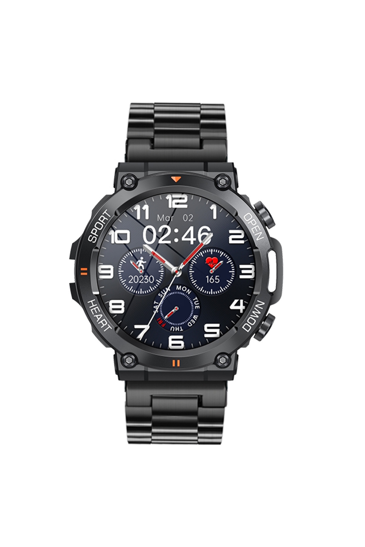 Смарт годинник  Smart Storm Steel, 2 ремінці