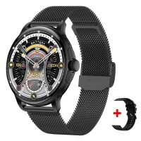 Смарт годинник  Smart Holiday Black Steel, 2 ремінці