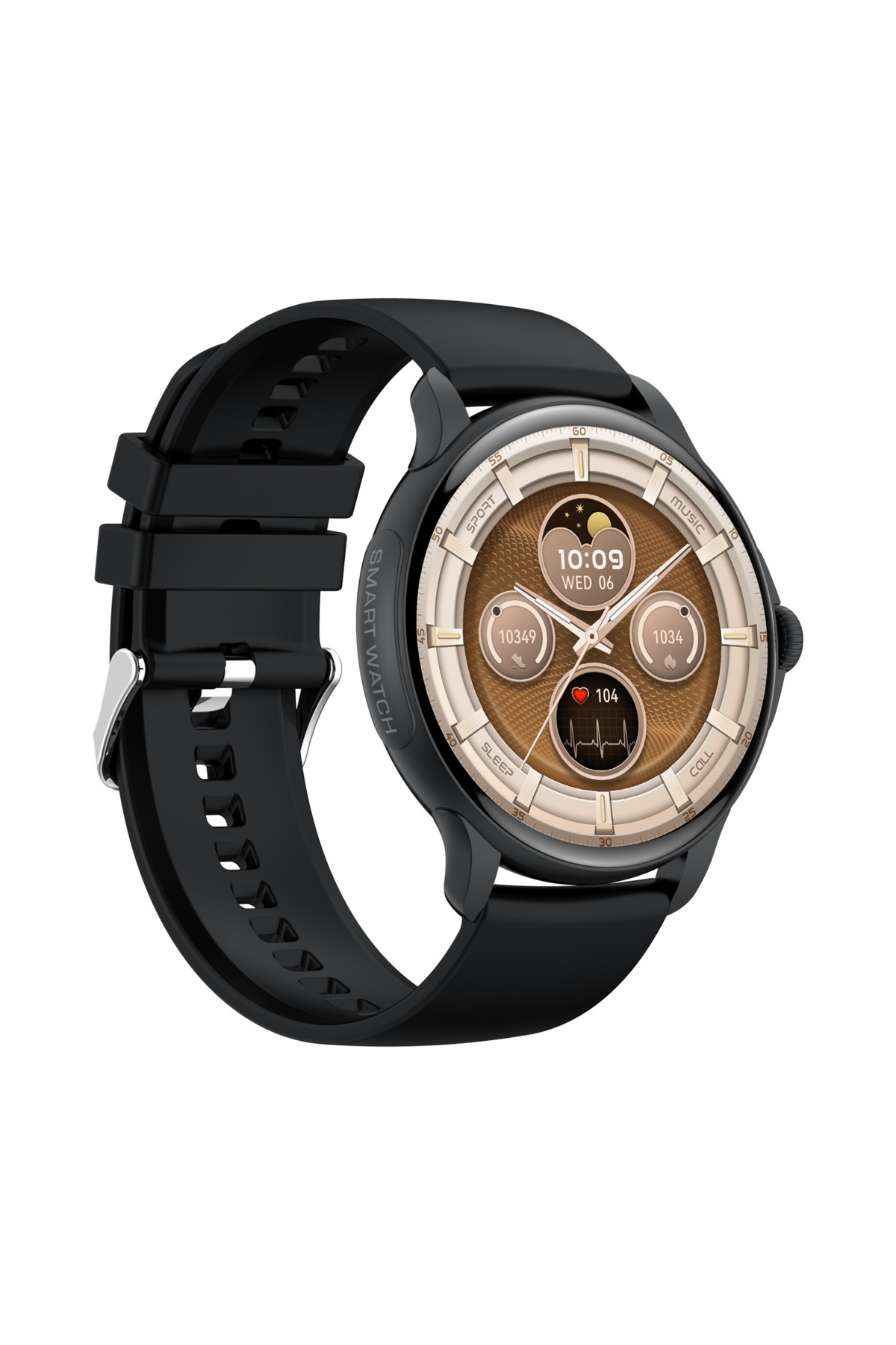 Смарт годинник  Smart Holiday Black Rubber, 2 ремінці