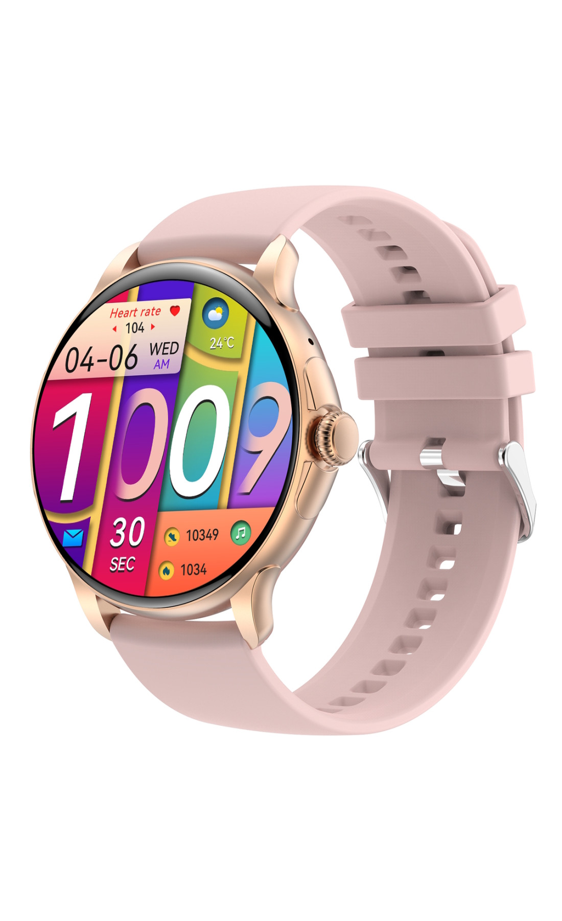 Смарт годинник  Smart Holiday Gold Rubber, 2 ремінці