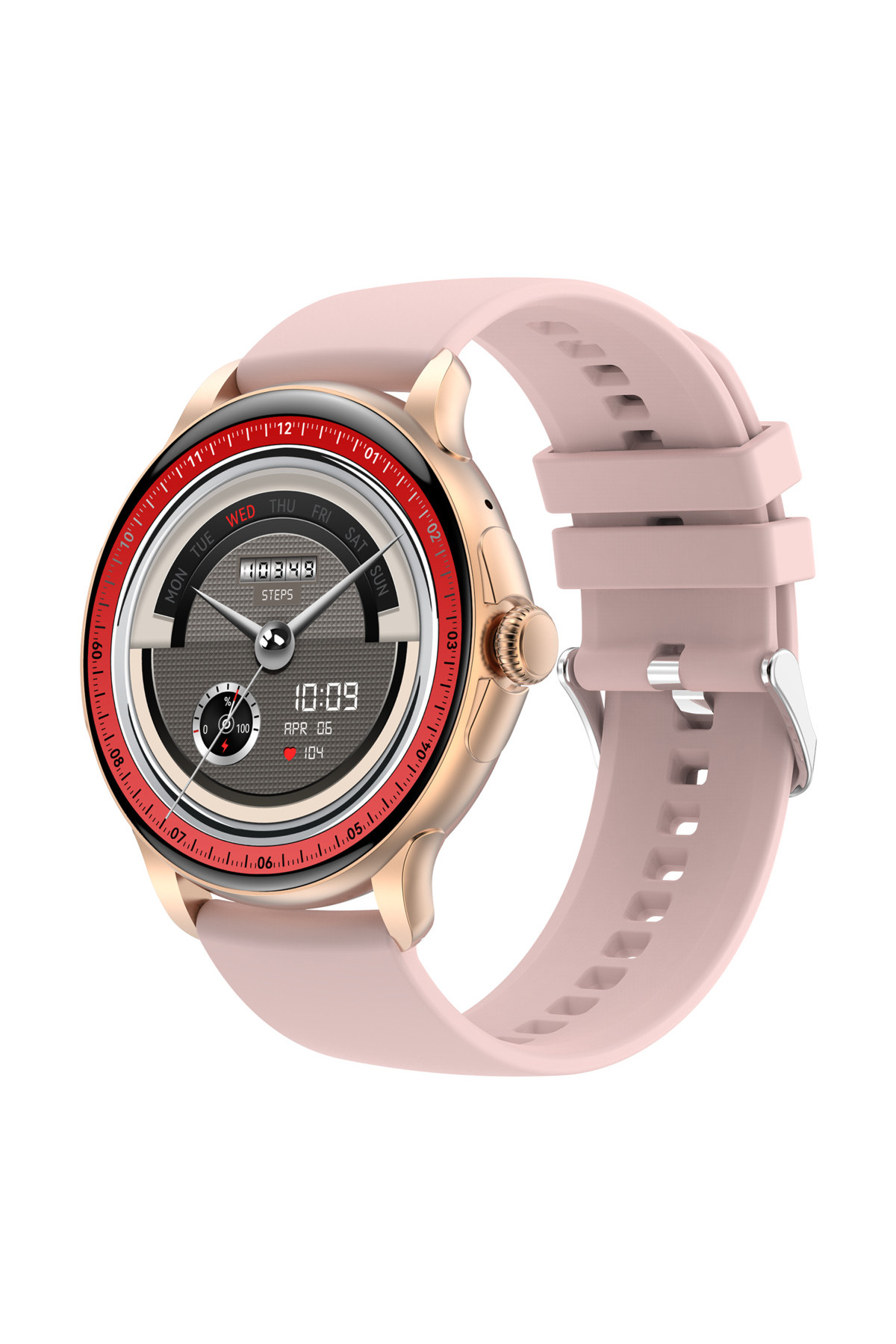 Смарт годинник  Smart Holiday Gold Rubber, 2 ремінці
