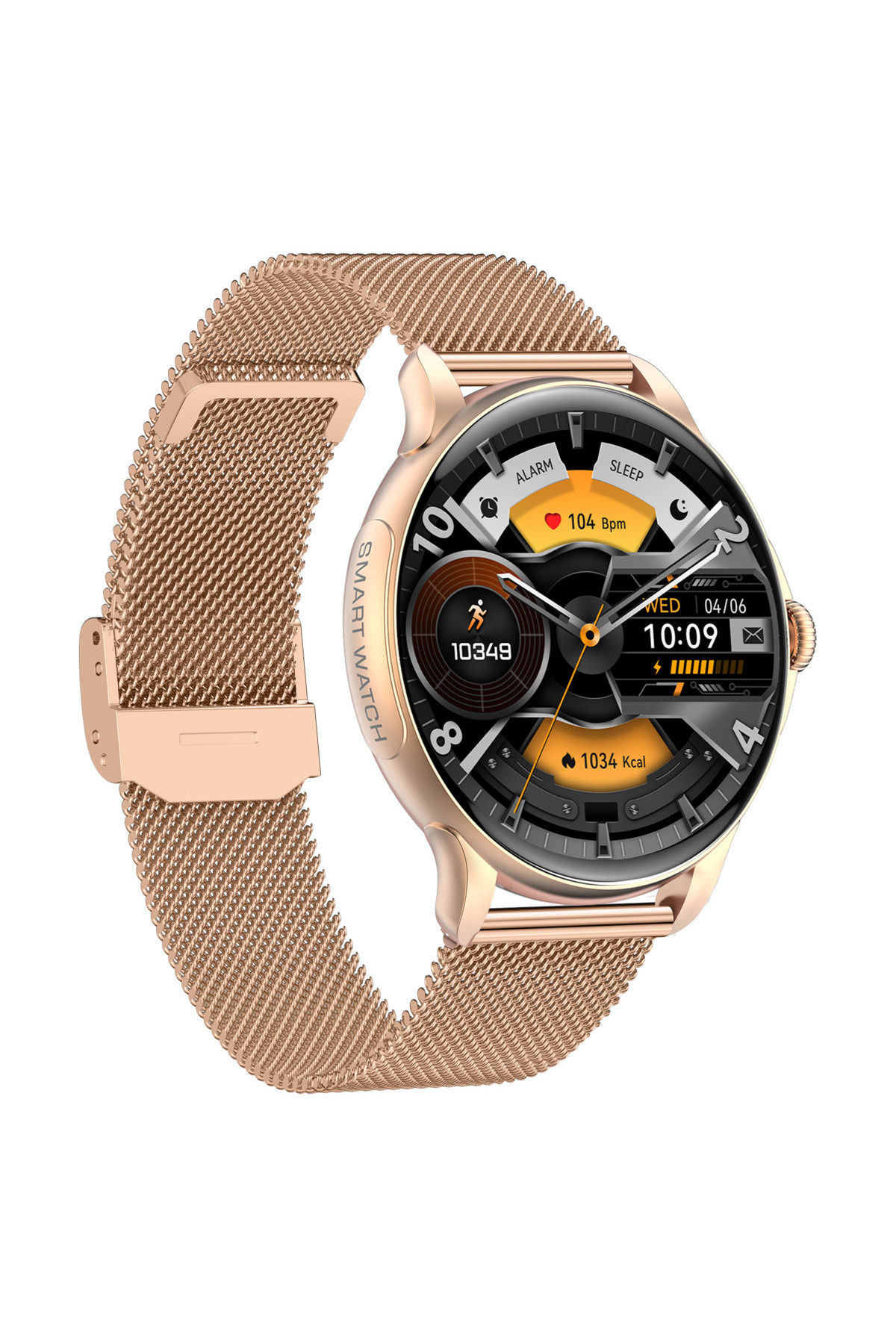 Смарт годинник  Smart Holiday Gold Steel, 2 ремінці