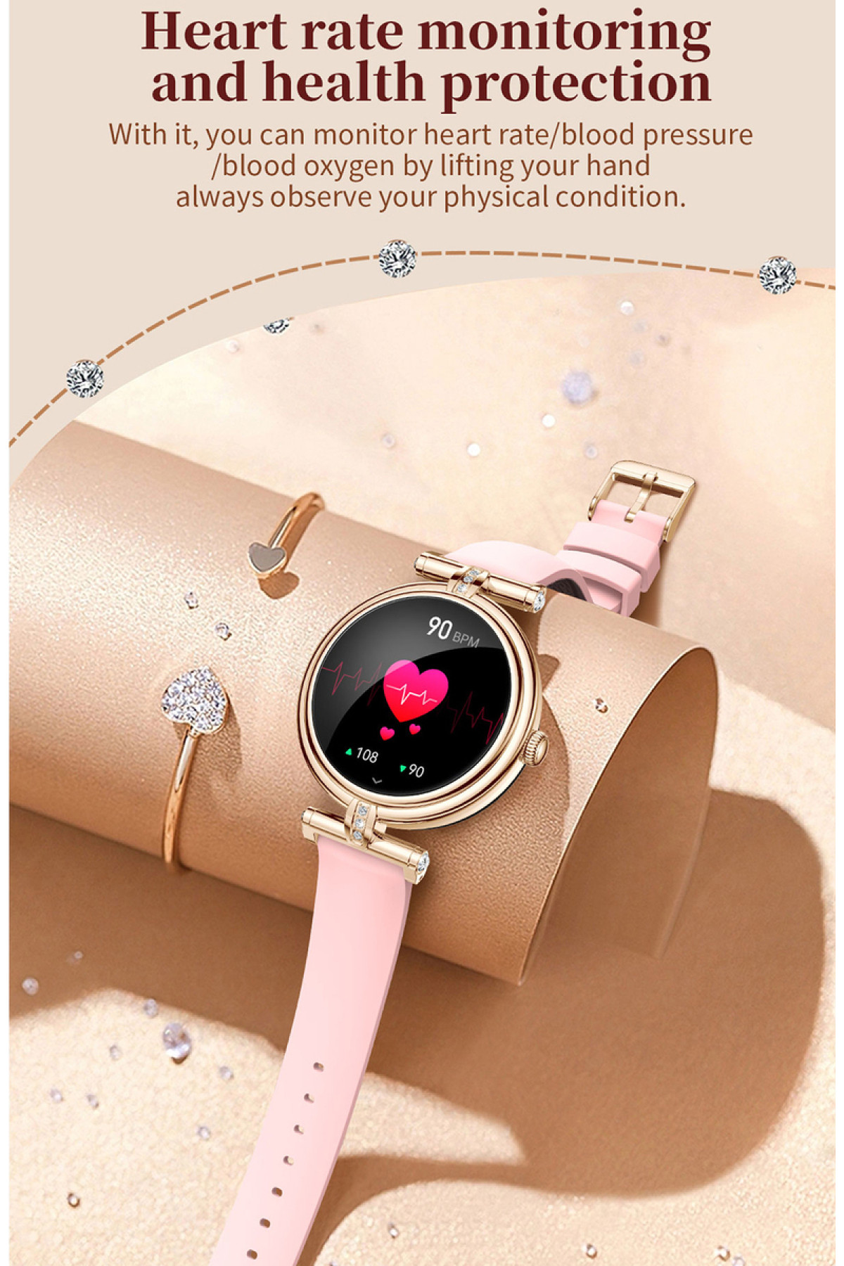 Смарт годинник  Smart Leila Rubber, 2 ремінці