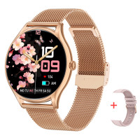 Смарт годинник  Smart Milano Gold Steel, 2 ремінці
