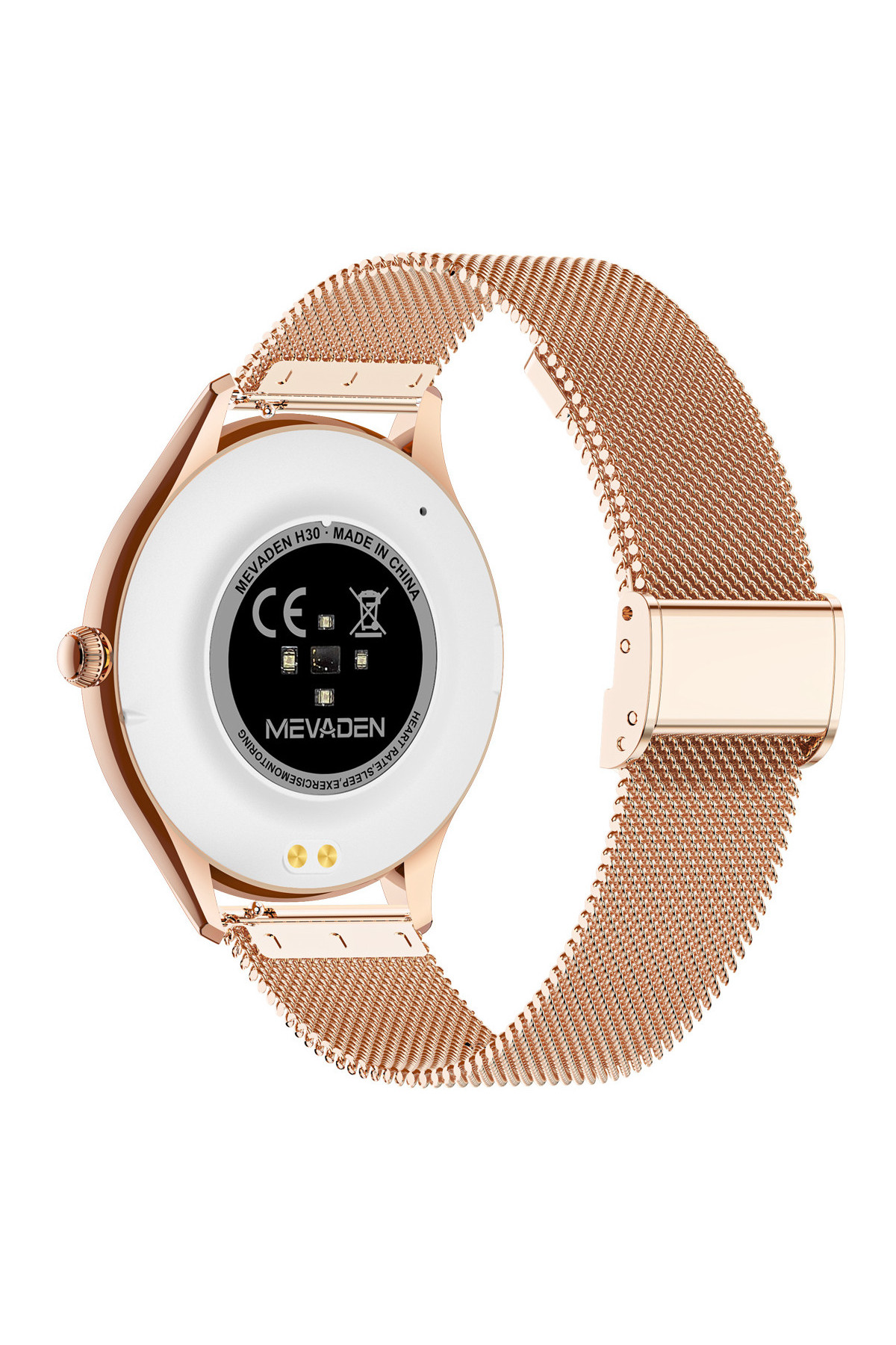 Смарт годинник  Smart Milano Gold Steel, 2 ремінці
