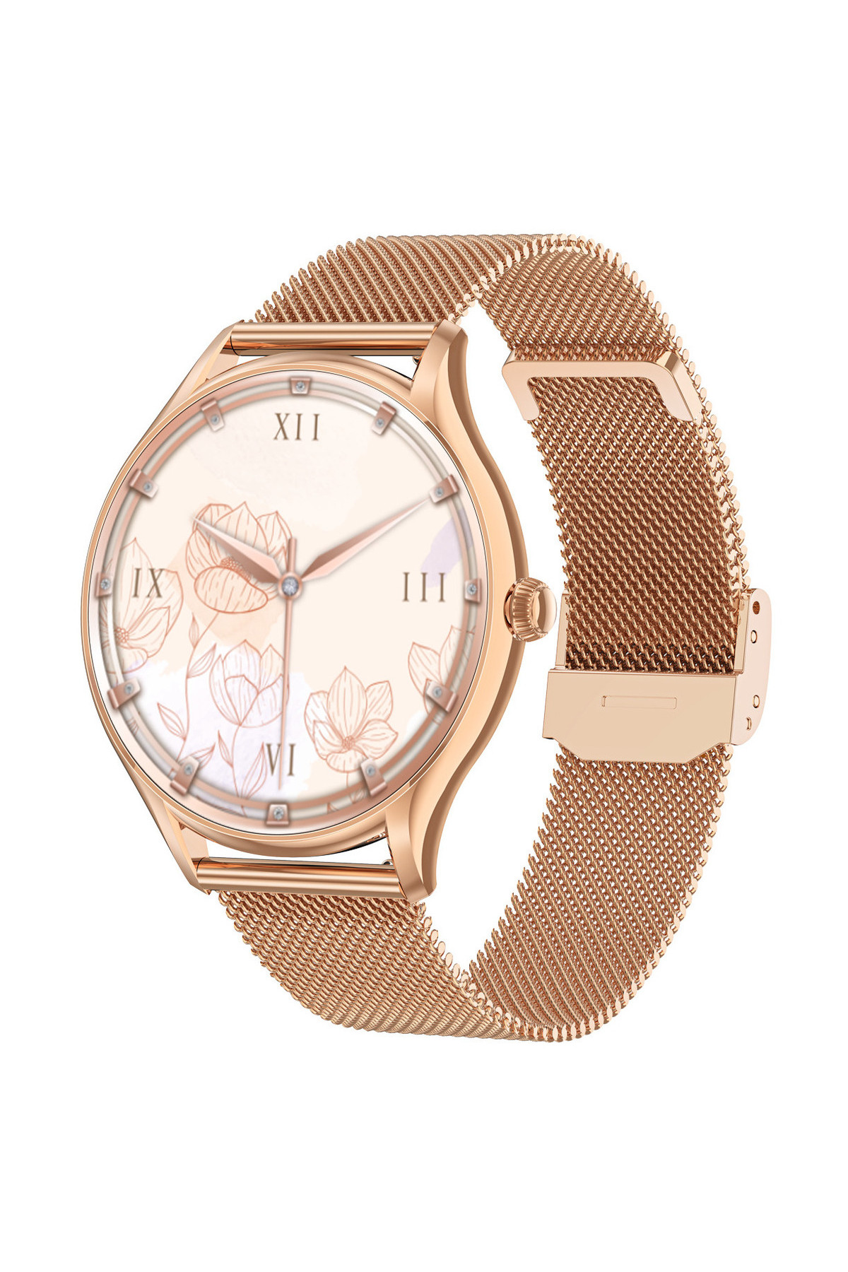 Смарт годинник  Smart Milano Gold Steel, 2 ремінці