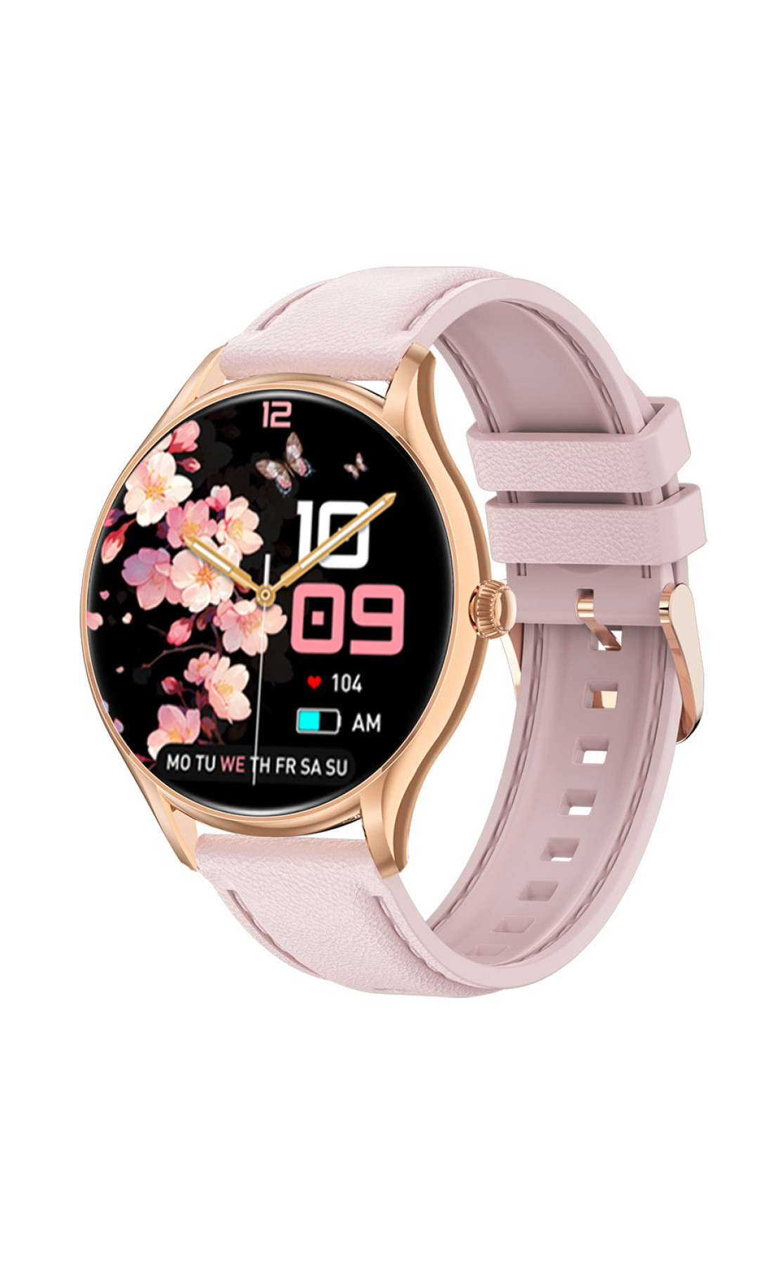 Смарт годинник  Smart Milano Gold Rubber, 2 ремінці