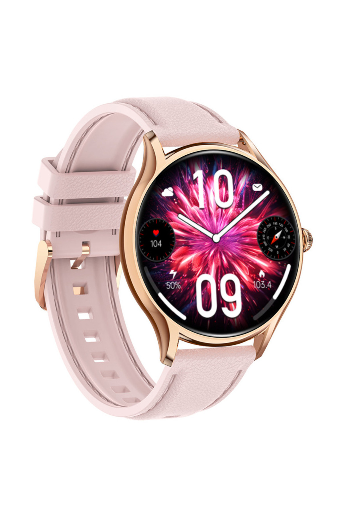 Смарт годинник  Smart Milano Gold Rubber, 2 ремінці