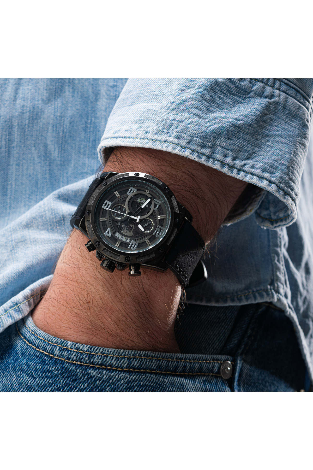 Чоловічий годинник  T5 Montre Book, подарунковий набір