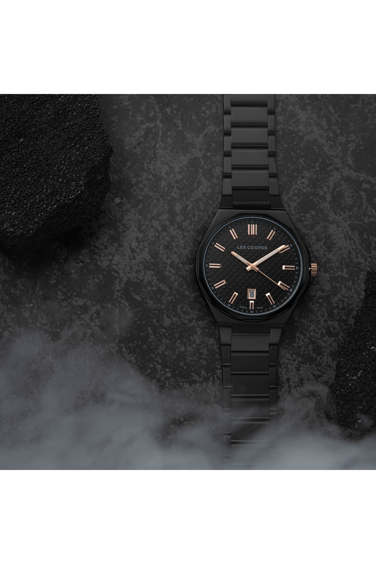 Чоловічий годинник  Lee Cooper Knight Black