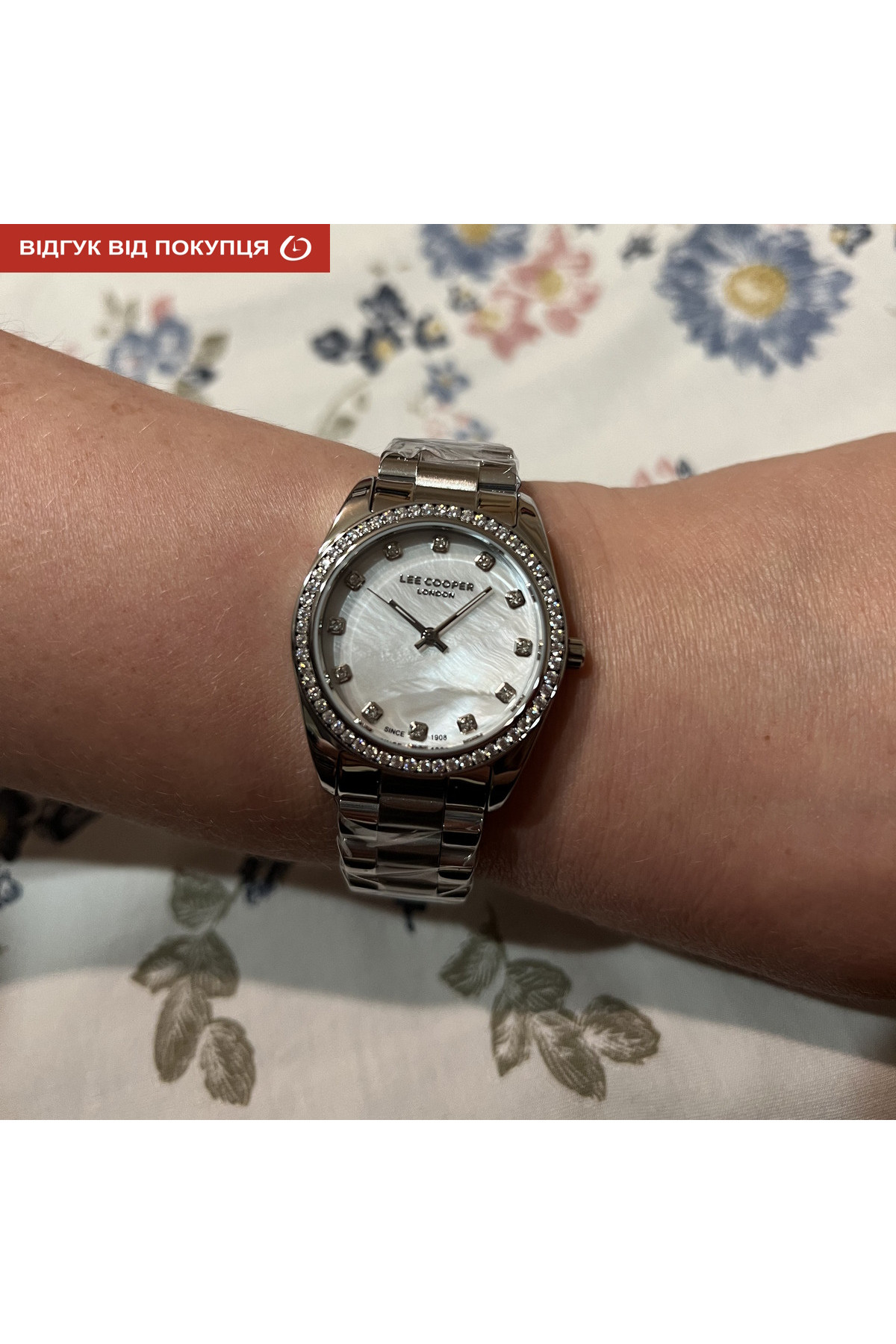Жіночий годинник  Lee Cooper Santorini Silver