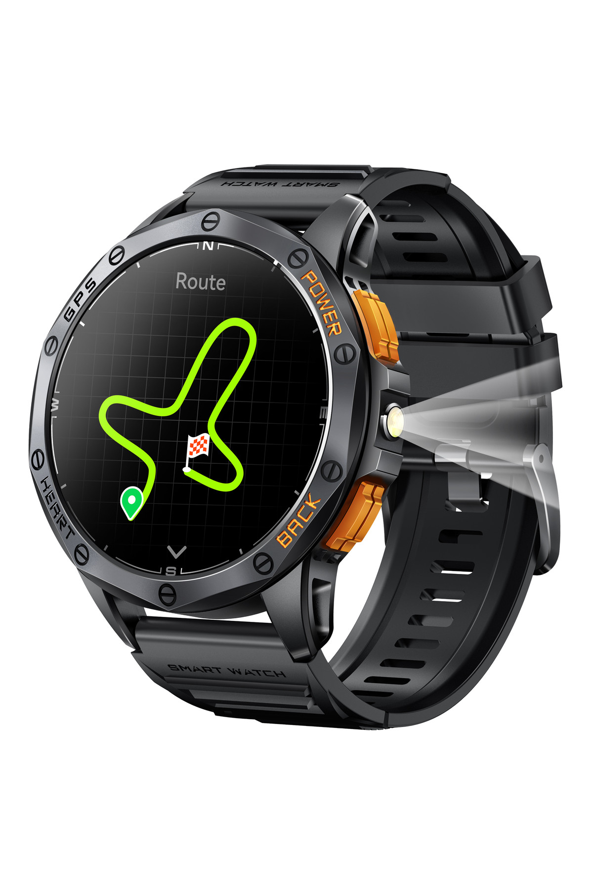 Смарт годинник  Smart GPS Max Black, 2 ремінці