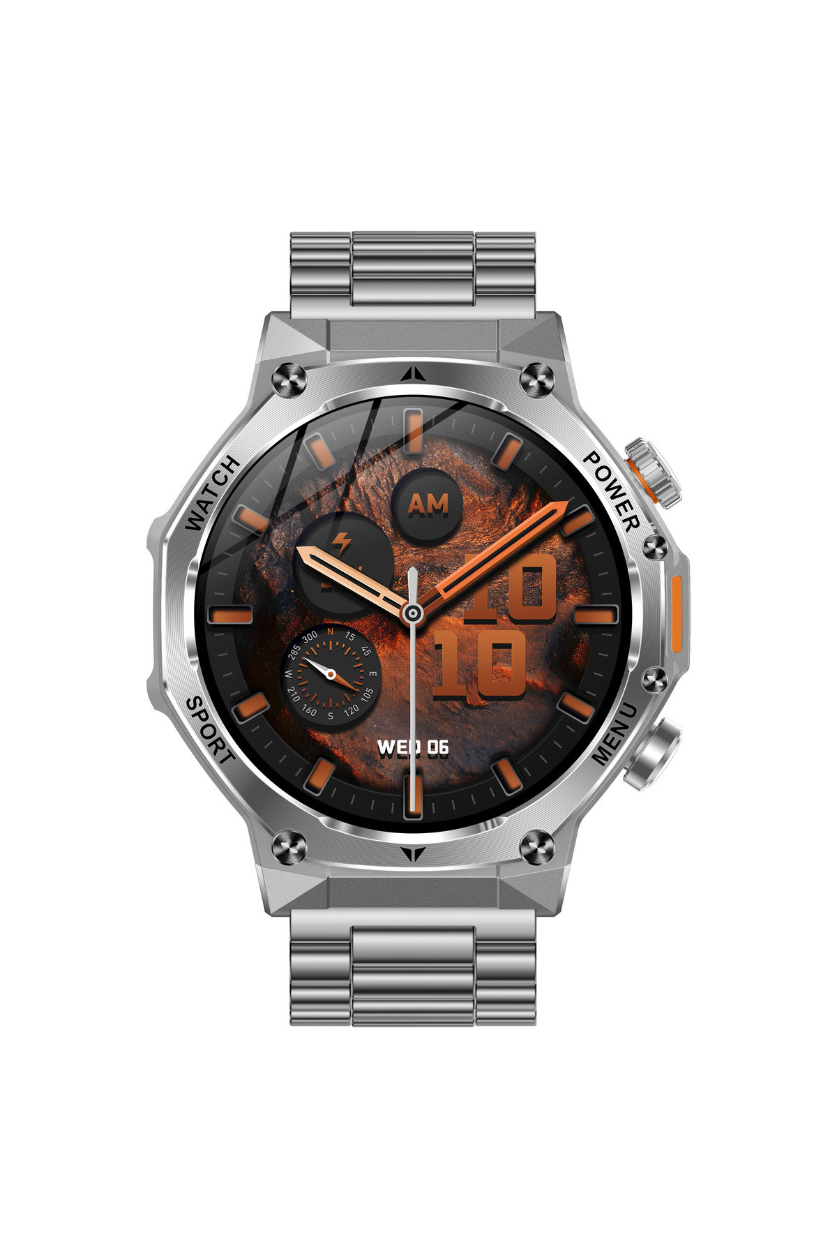 Смарт годинник  Smart Surf X Pro Steel, 2 ремінці