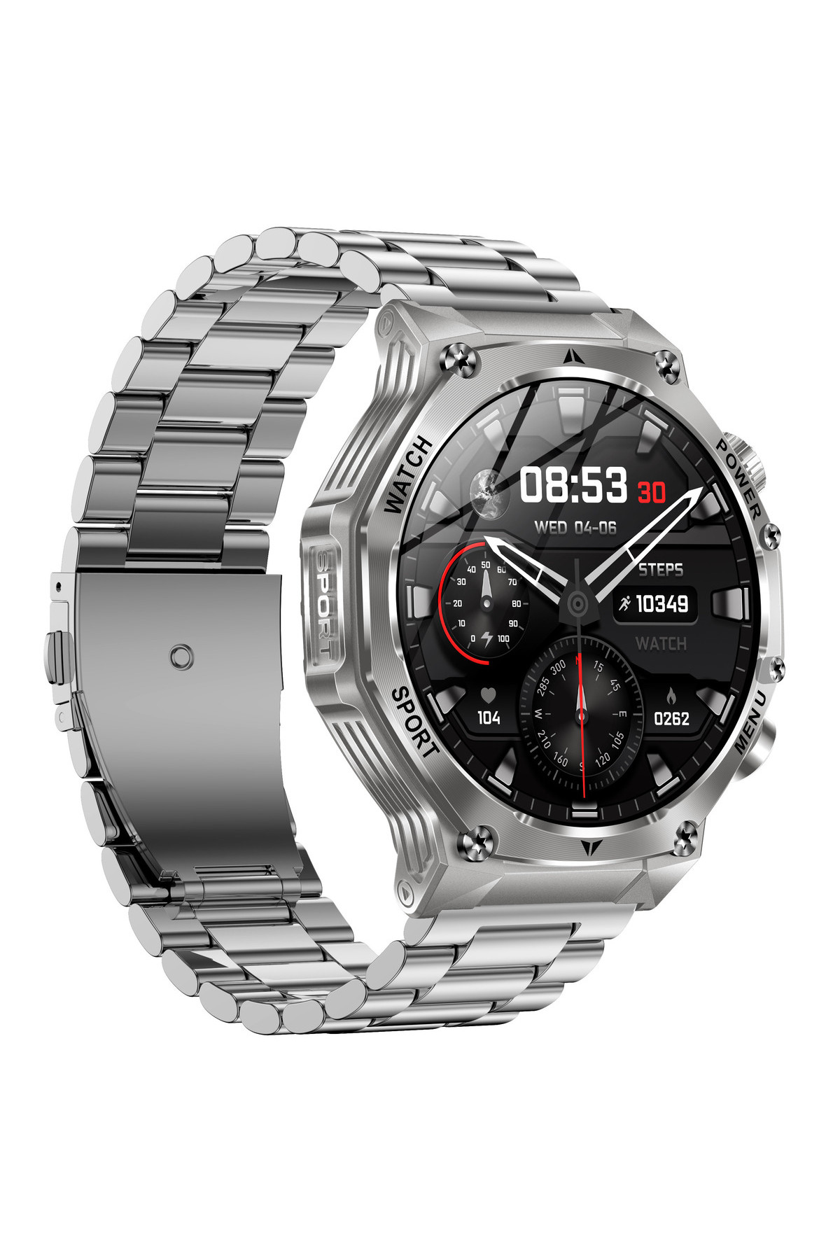 Смарт годинник  Smart Surf X Pro Steel, 2 ремінці