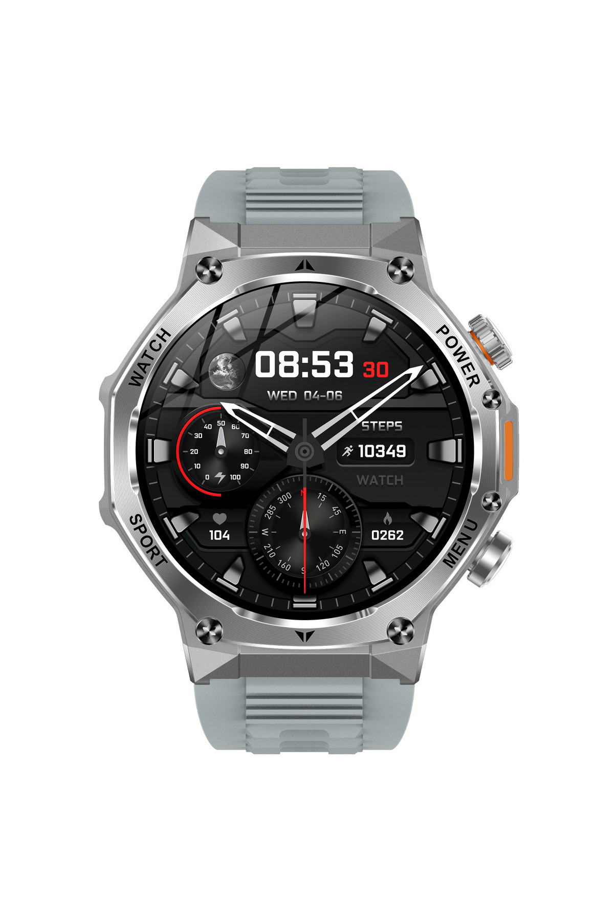 Смарт годинник  Smart Surf X Pro Grey, 2 ремінці
