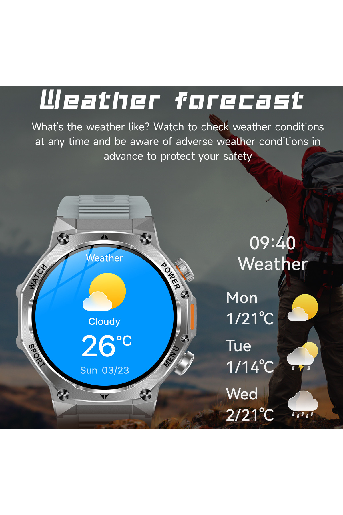 Смарт годинник  Smart Surf X Pro Grey, 2 ремінці