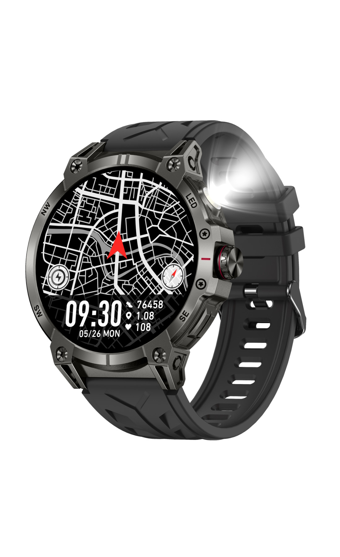 Смарт годинник  Smart Stalker Max з компасом