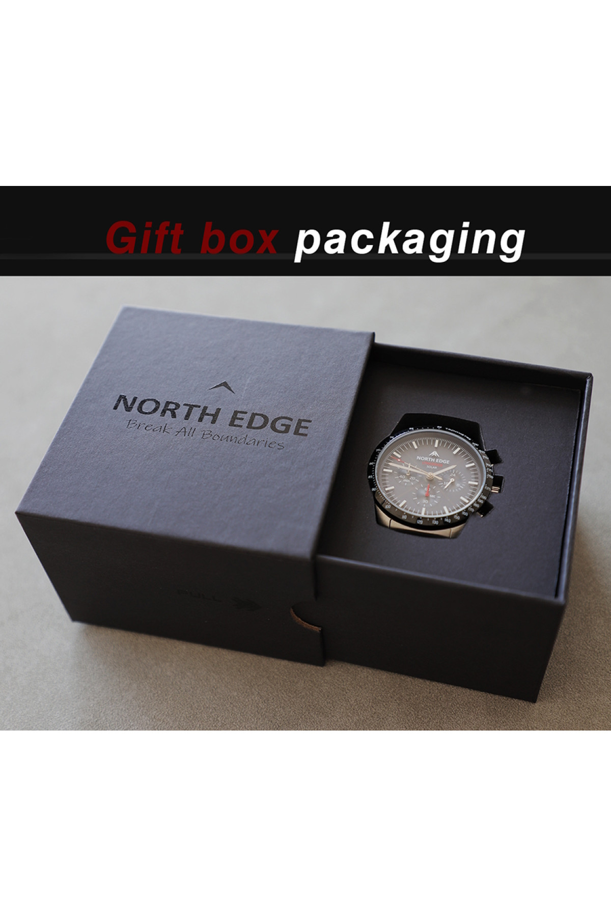 Чоловічий годинник  North Edge Long Wings 5 Bar