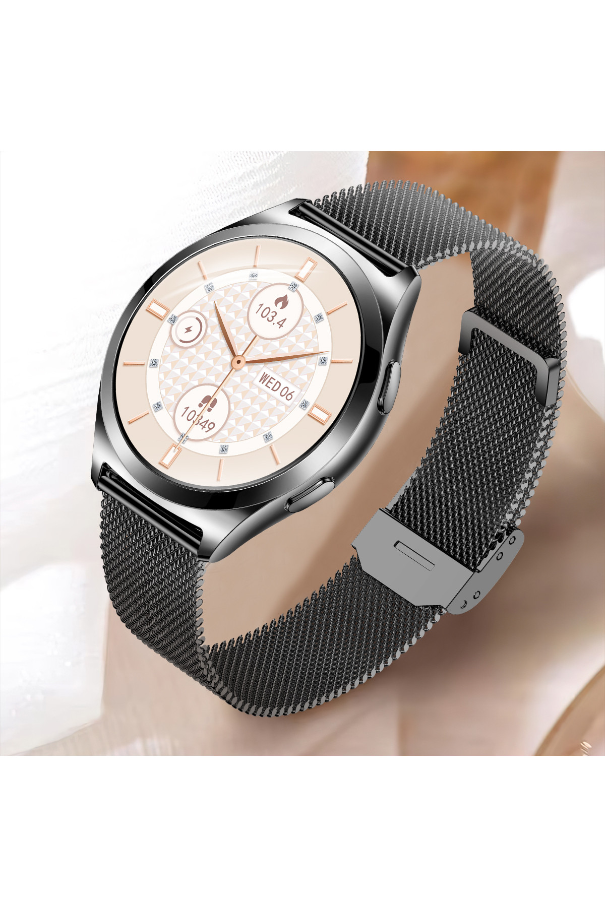 Смарт годинник  Smart Love Pro Silver Steel, 2 ремінці