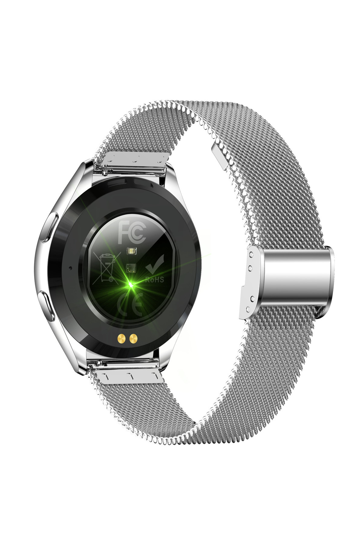 Смарт годинник  Smart Love Pro Silver Steel, 2 ремінці
