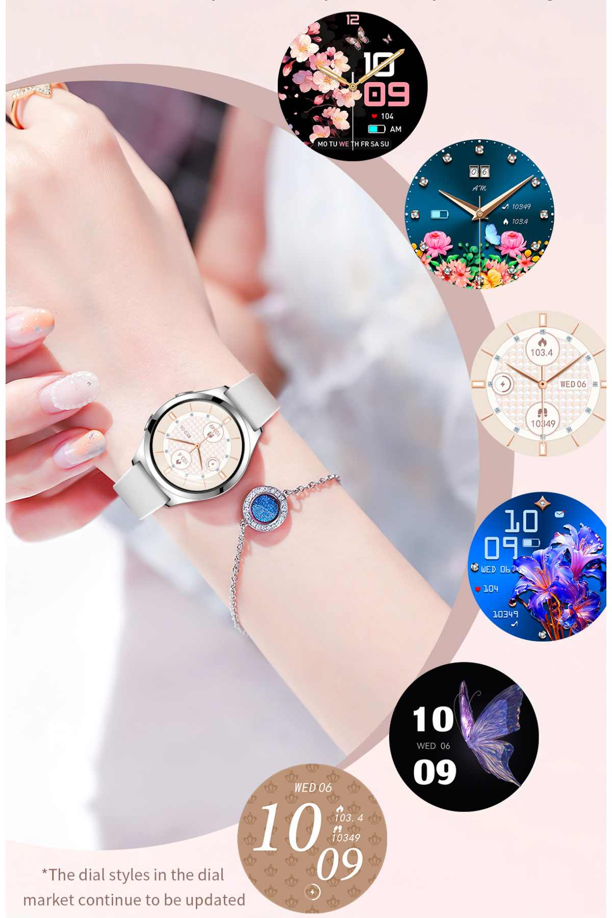 Смарт годинник  Smart Love Pro Silver Rubber, 2 ремінці