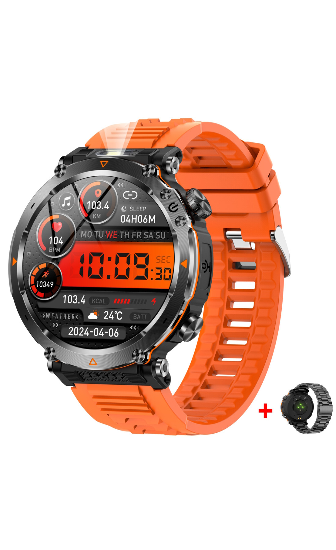 Смарт годинник  Smart Avation Pro Orange, 2 ремінці