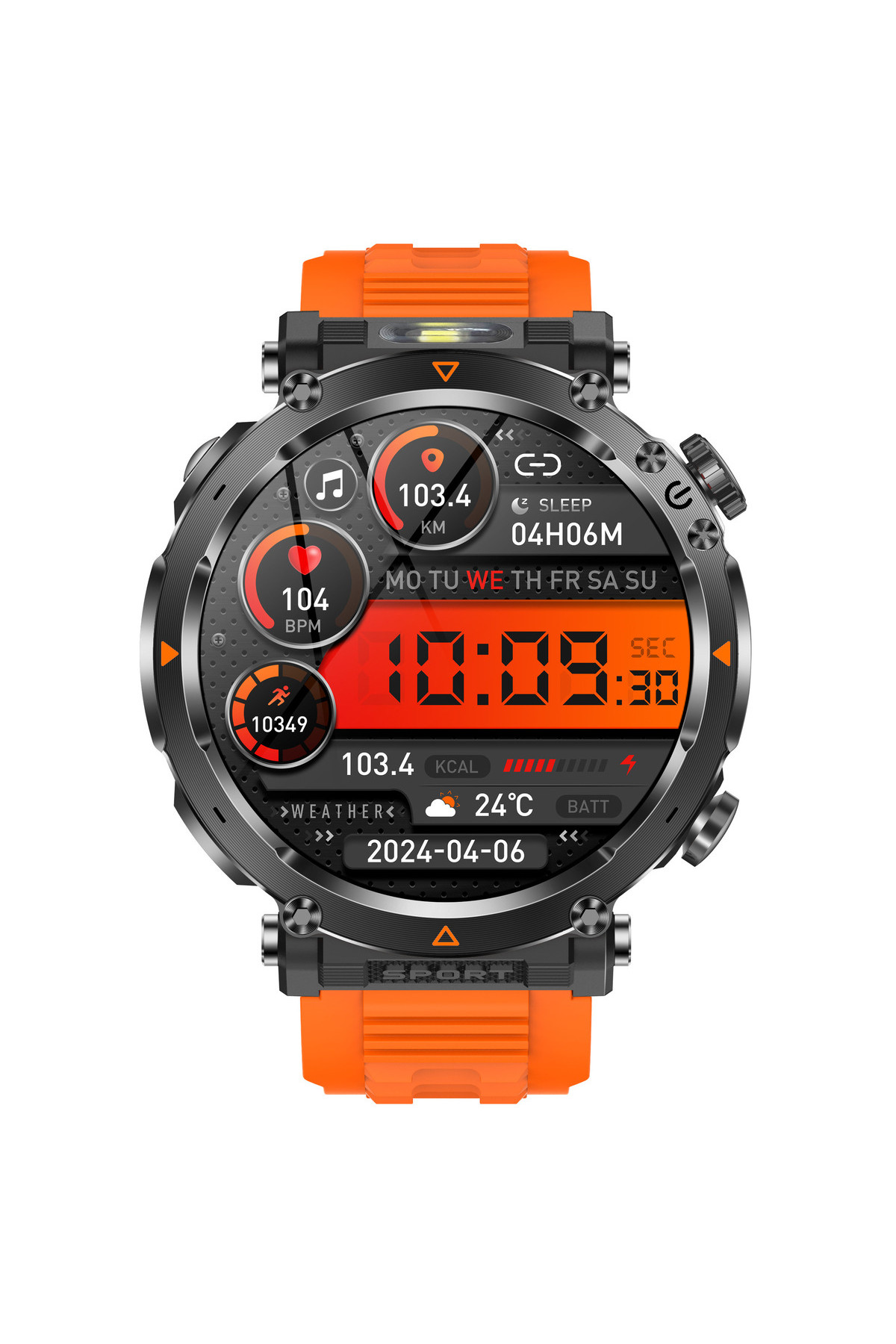 Смарт годинник  Smart Avation Pro Orange, 2 ремінці