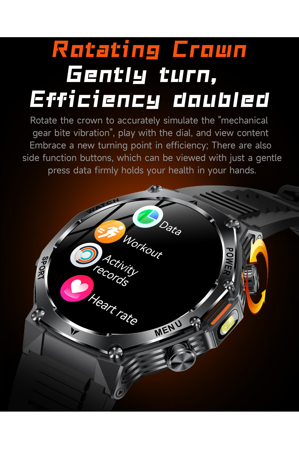 Смарт годинник  Smart Surf X Pro Black Rubber, 2 ремінці